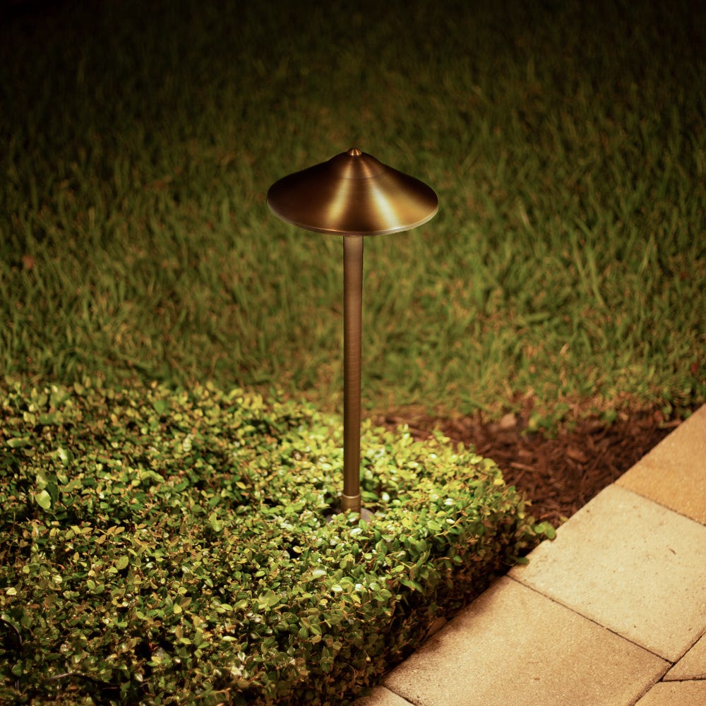 Budget Friendly Brass Path Light VOLT Lighting