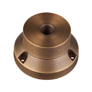 VOLT® brass integrated hub base with surface mount.
