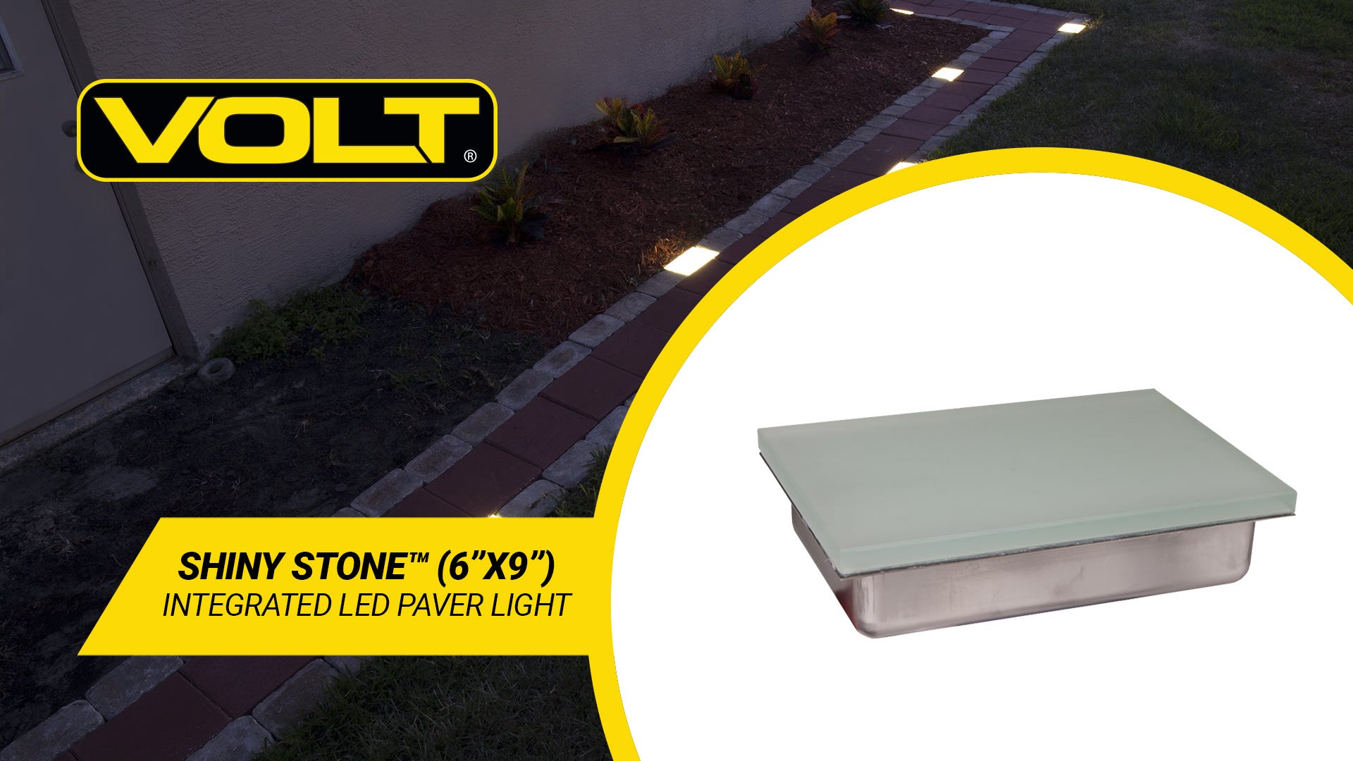 Volt shine stone integrated led paver light new arrivals