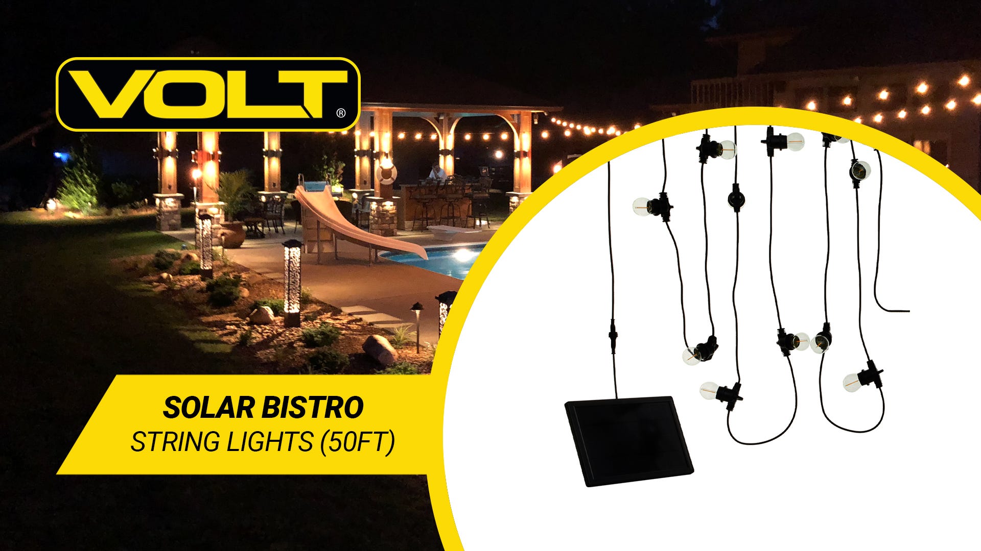 Home depot outlet solar lights string