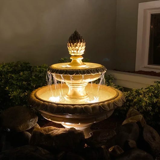 Mini Brass LED Underwater Pond Lights (Set of | VOLT® Lighting