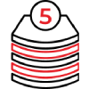5-Stage Marine-Grade Powder Coat icon