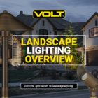 Landscape lighting overview.