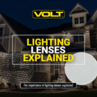 How lighting lenses are used in landscape lighting.