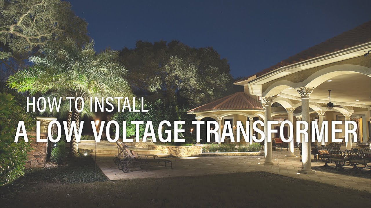 What Size Landscape Lighting Transformer to Use to Power Your