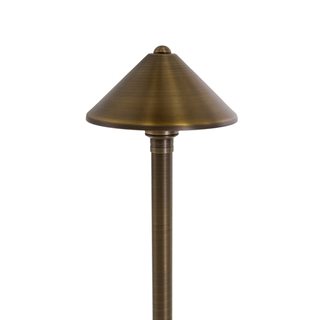 VOLT® Brass Conehead Path Light