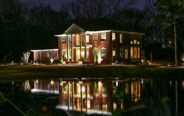 Illuminated Colonial Home