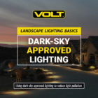 Using Dark-Sky approved landscape lighting