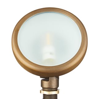 VOLT® Brass Round Wall Wash Flood Light