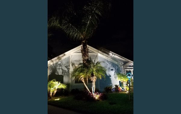 South Florida Home Illuminated