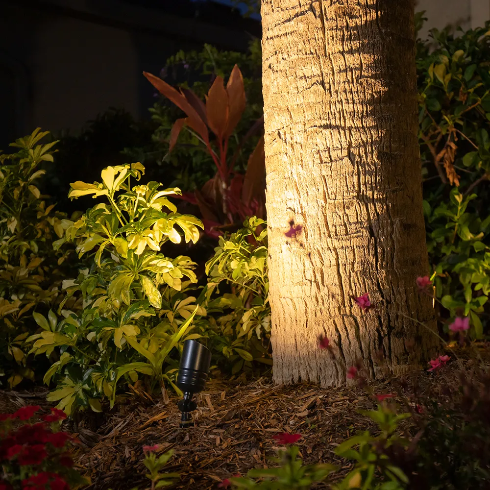 modern black brass spot light